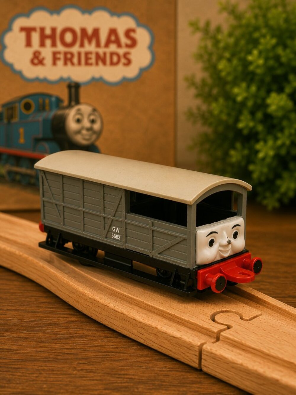 Vintage Thomas Toad Brake Van 1995 ERTL Diecast GWR Train Car